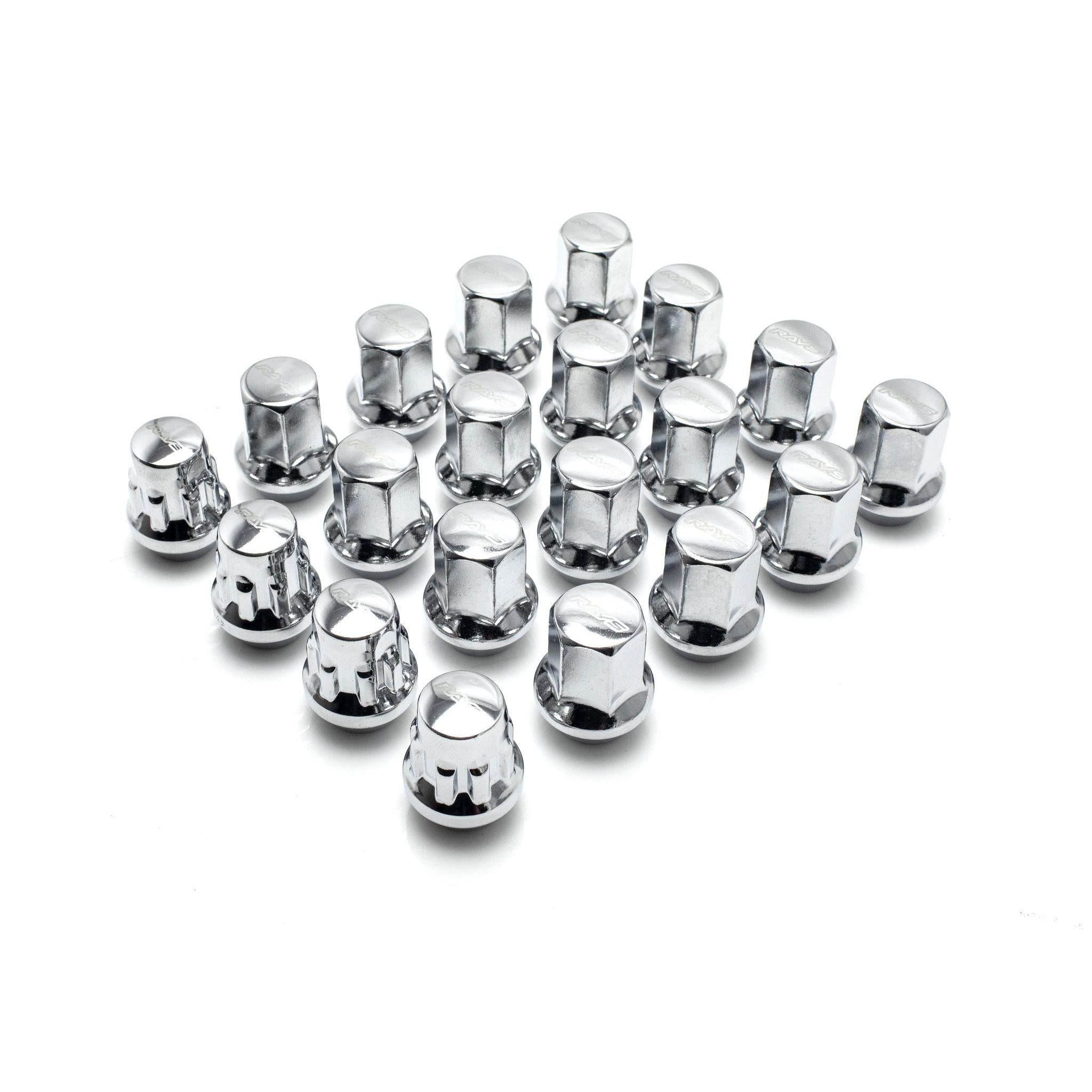 RAYS 19Hex Lock Nut Set - Set of 24