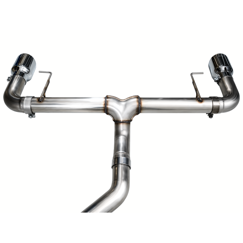AWE 19-23 BMW 330i / 21-23 BMW 430i Base G2X Track Edition Axle Back Exhaust - Chrome Silver