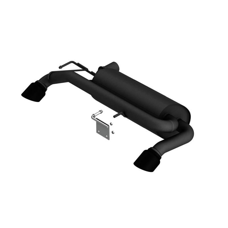 Borla 21-22 Ford Bronco 2.7L V6 4WD Touring Axle Back Exhaust w/ Black Coated Tips - T1 Motorsports