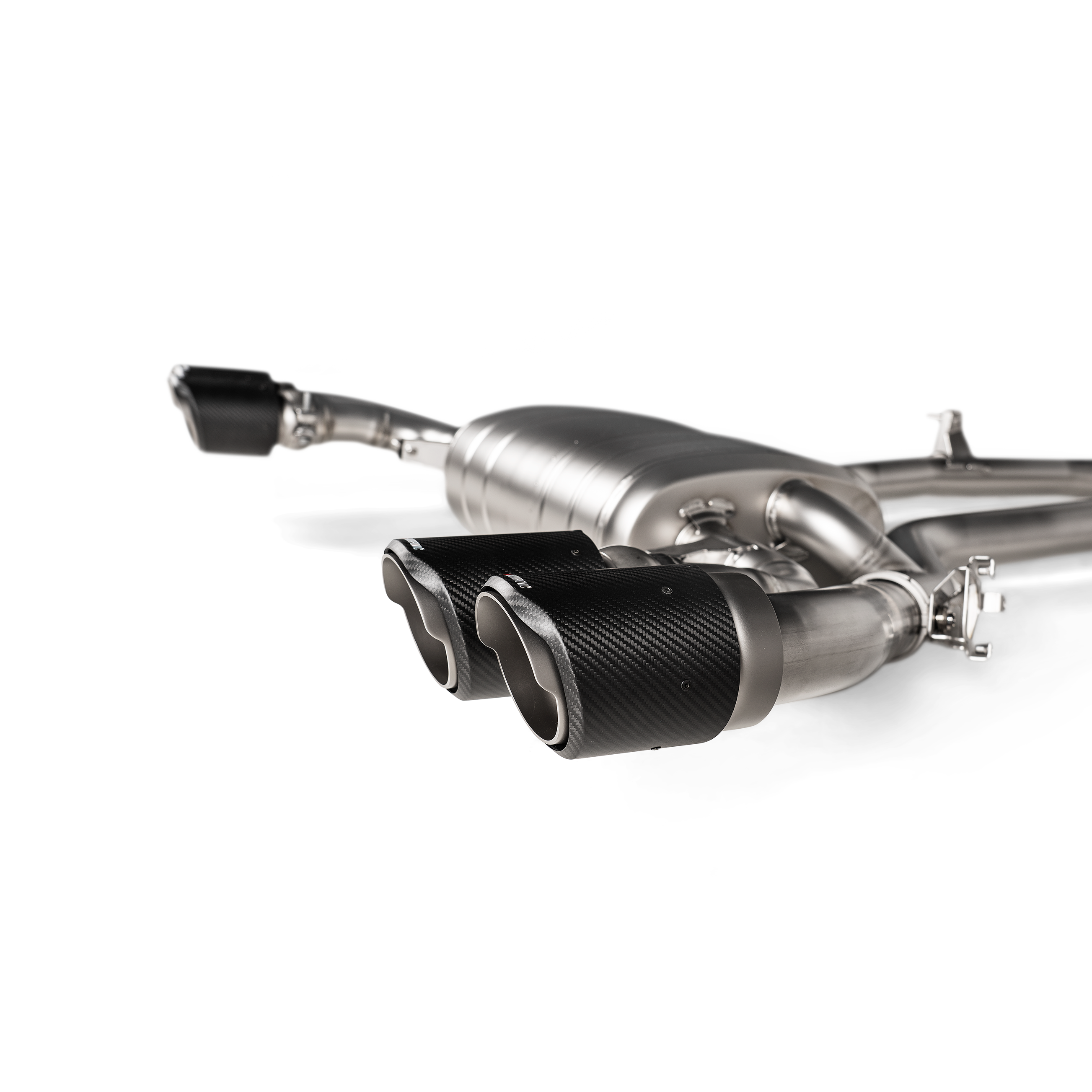 Akrapovič Slip-On Line Exhaust (Titanium) - 2020-2024 BMW X3M/X4M Competition (F97)