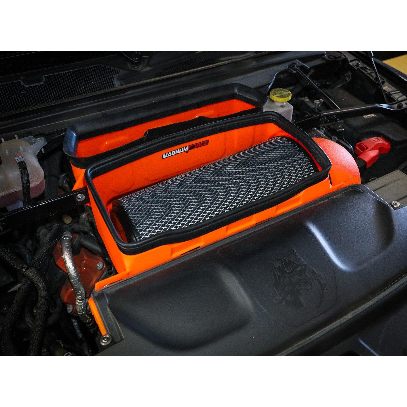 aFe Magnum FORCE Stage2 Orange Edition Cold Air Intake System w/Pro 5R - 2021-2023 RAM 1500 TRX V8-6.2L