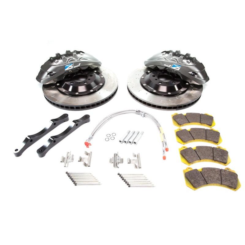 Alcon 2015+ BMW M3 F80 400x34mm Grey 6 Piston Front Brake Upgrade Kit - T1 Motorsports