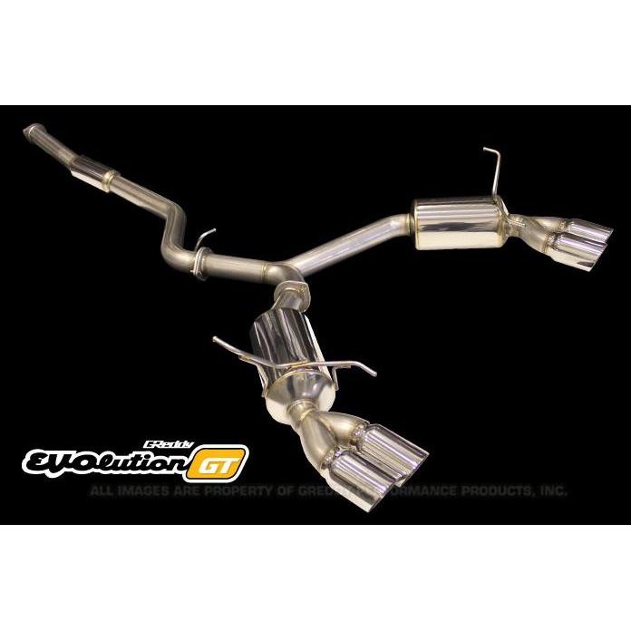 GReddy 11-14 Subaru STI Sedan Evolution GT Exhaust - T1 Motorsports