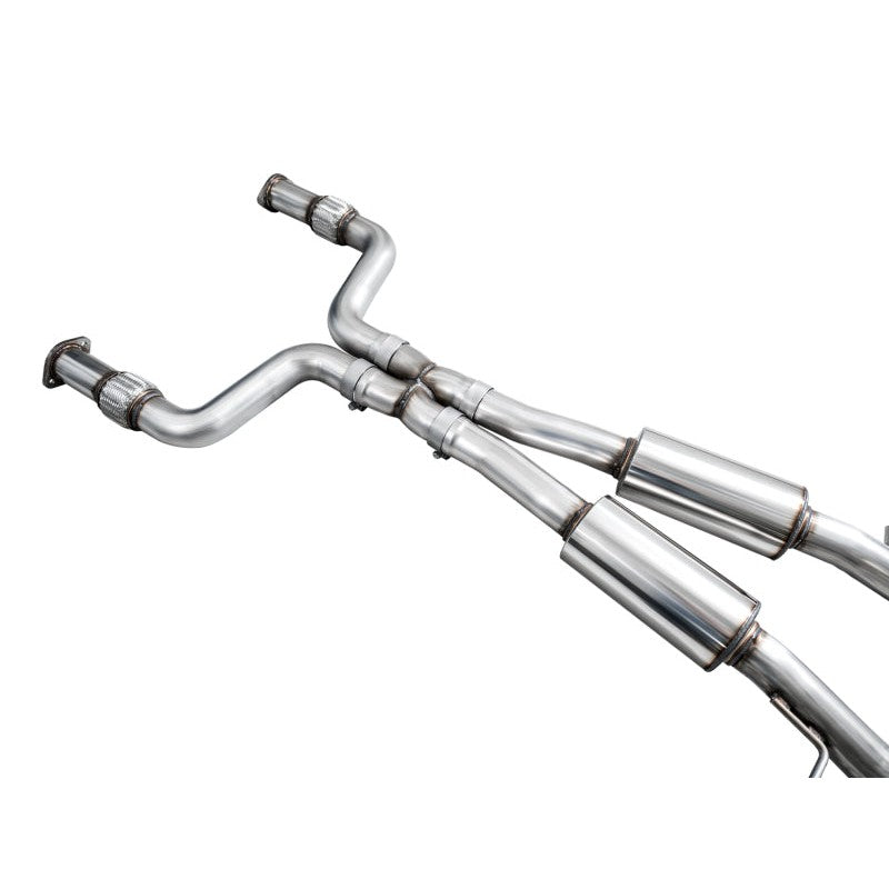 AWE Tuning Track Edition Catback Exhaust System w/Chrome Silver Tips for 2023+ Nissan Z