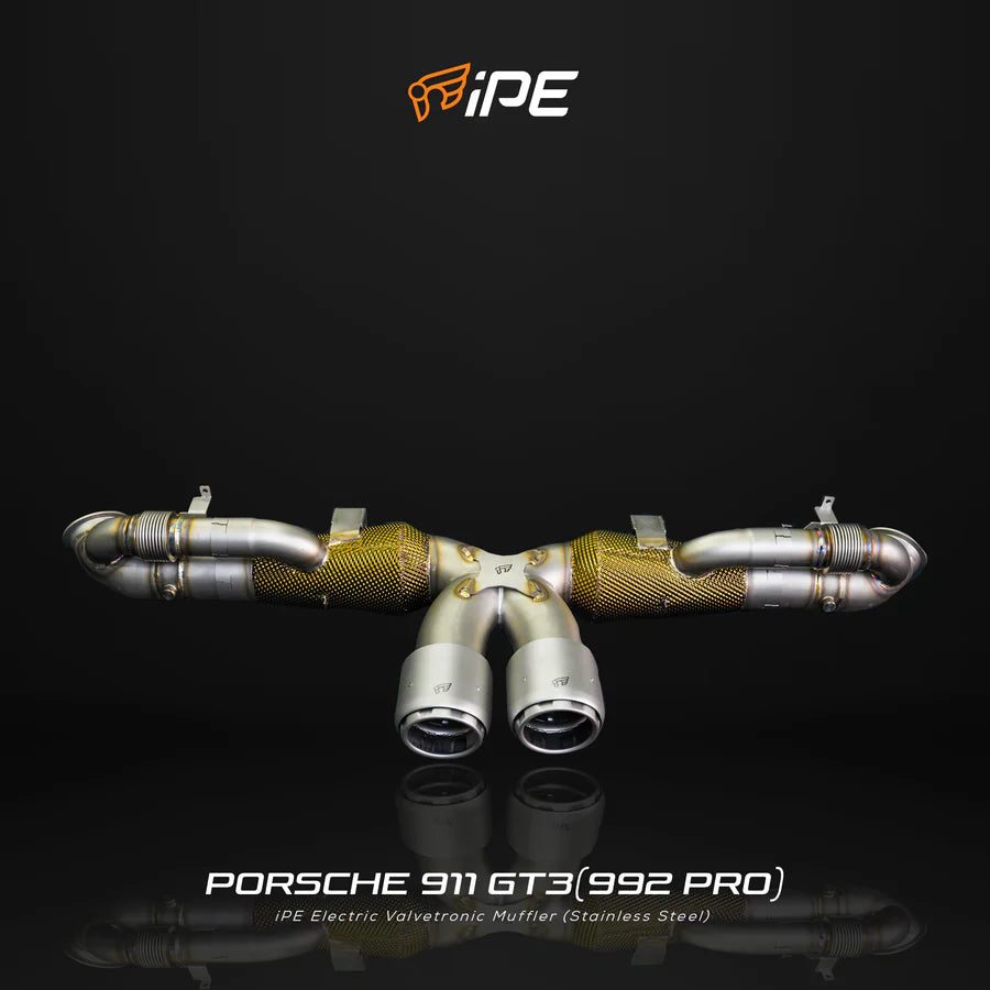 iPE Full Exhaust System (Pro Version) for 2020+ Porsche 992 GT3/Touring/GT3RS