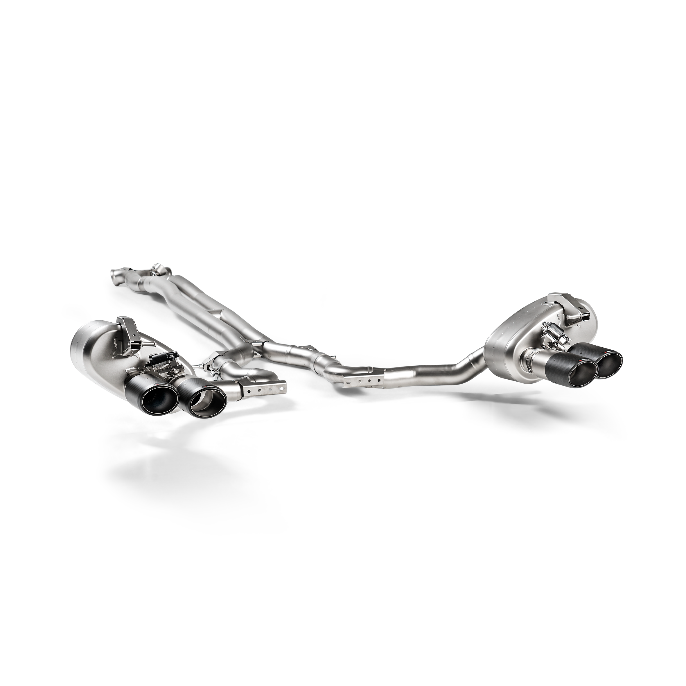 Akrapovič Evolution Line Catback Exhaust (Titanium) - 2017-2024 Porsche Panamera Turbo