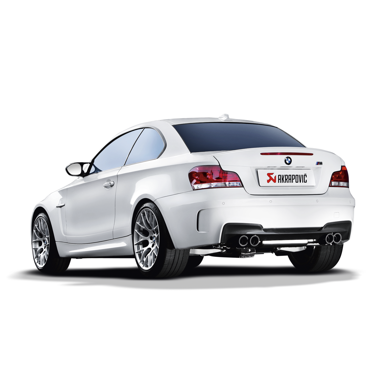 Akrapovič Evolution Line Catback Exhaust System (Titanium) w/o Tips - 2011-2012 BMW 1 Series M Coupe (E82) - T1 Motorsports