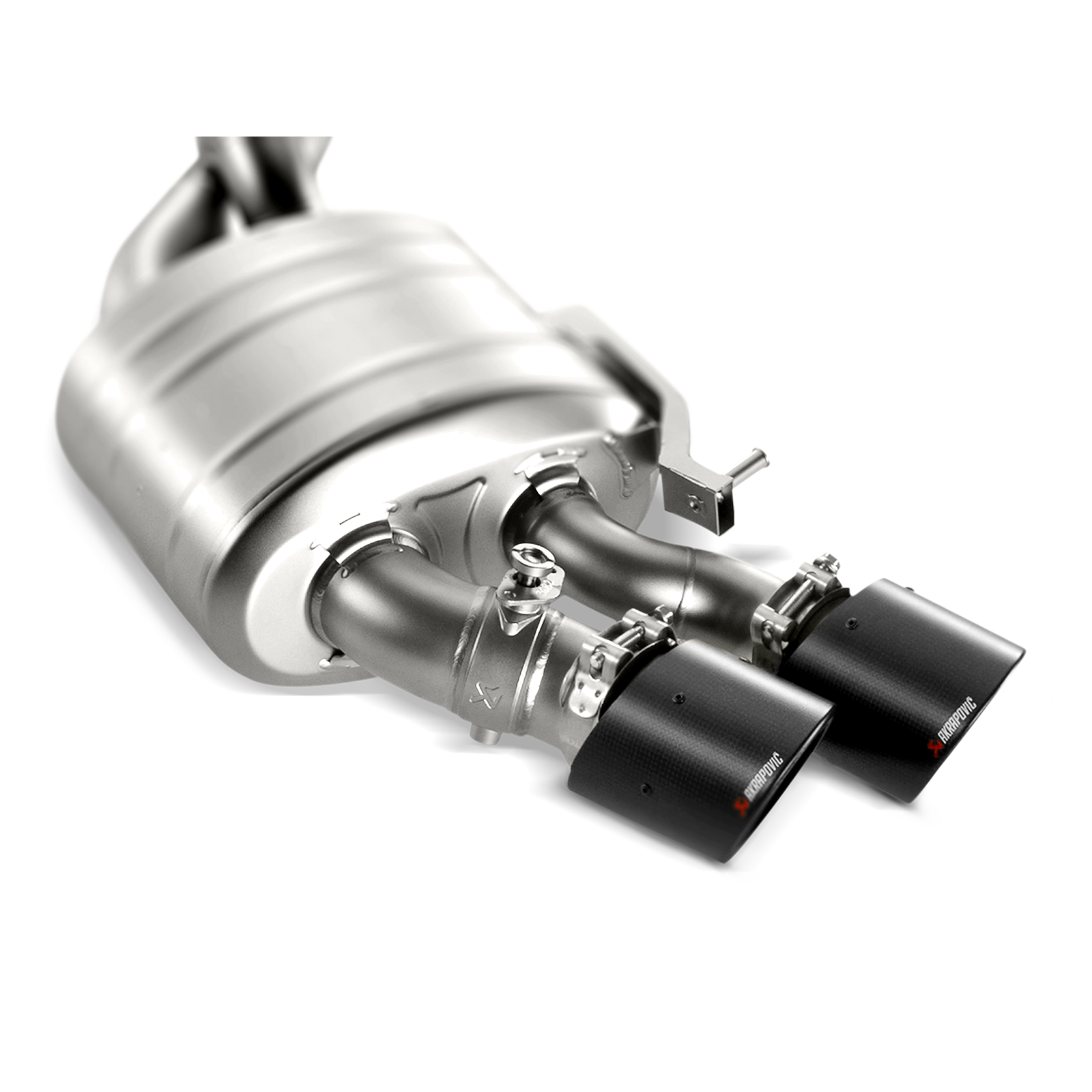 Akrapovič Evolution Line Catback Exhaust System (Titanium) w/ Carbon Tips - 2013-2017 Audi S6/S7 (C7) - T1 Motorsports
