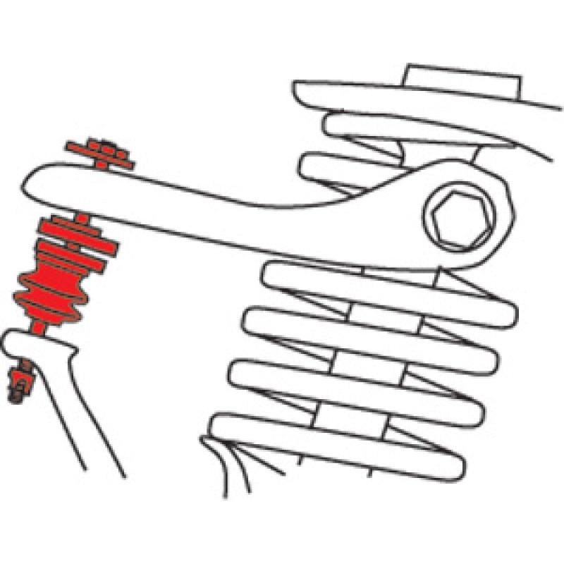 SPC Performance 90-97 Honda Accord Adjustable Upper Ball Joint (1.5deg.)