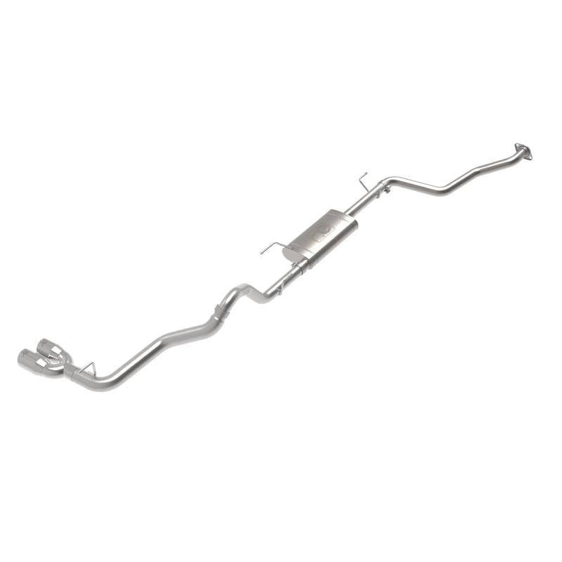 aFe 2024 Toyota Tacoma L4 2.4L Vulcan Series 2.5-3in 304 SS Steel Cat-Back Exhaust w/Polished Tips