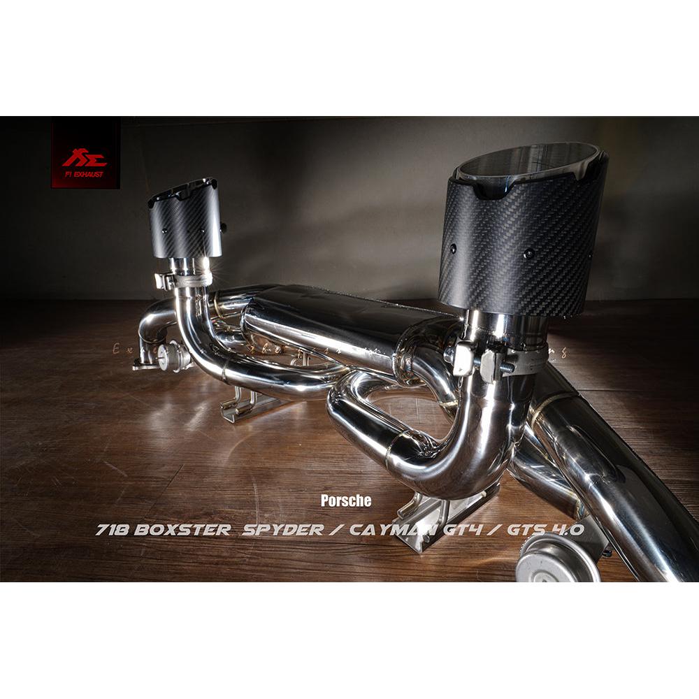 Fi Exhaust Full Exhaust System for 2020+ Porsche 718 Cayman GT4/Spyder