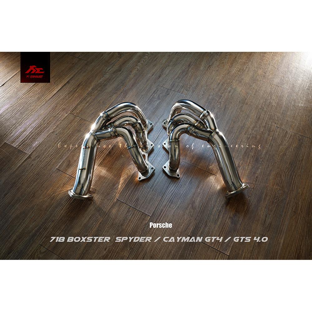 Fi Exhaust Full Exhaust System for 2020+ Porsche 718 Cayman GT4/Spyder