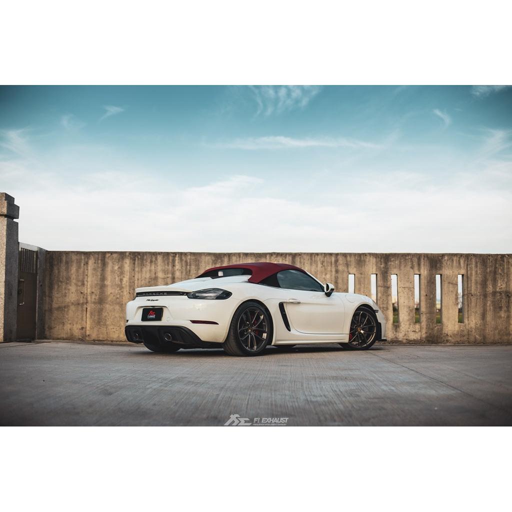 Fi Exhaust Full Exhaust System for 2020+ Porsche 718 Cayman GT4/Spyder