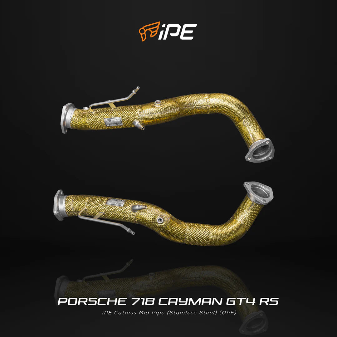 iPE Full Exhaust System for 2022+ Porsche 718 Spyder RS/Cayman GT4RS