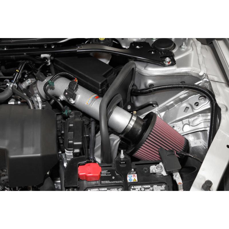 K&N 2013-14 Honda Accord 2.4L L4 69 Series Typhoon Air Intake System - Silver Cold Air Intake Kit