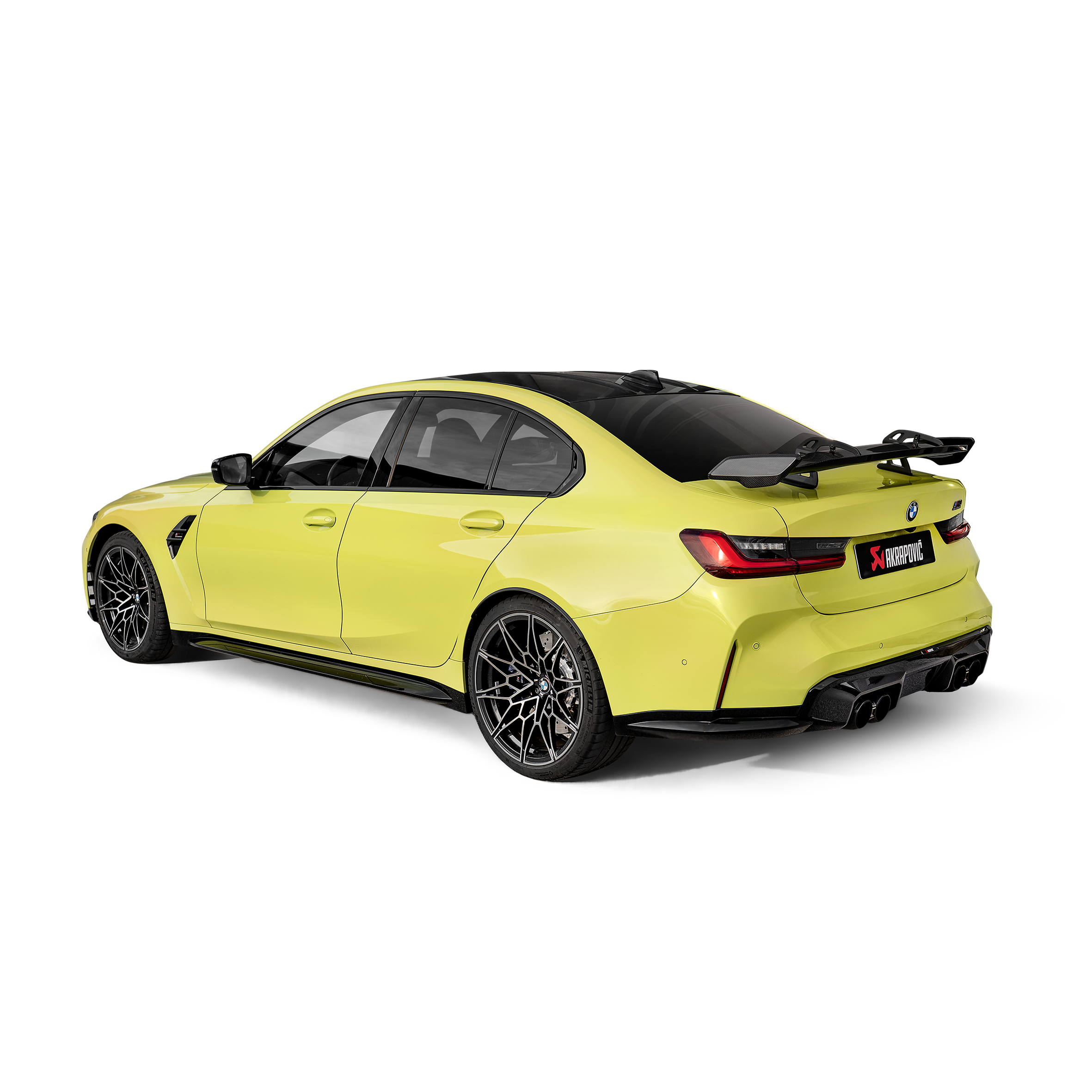 Akrapovič Slip-On Line Exhaust (Titanium) - 2021+ BMW M3/M4 (G80/G82)