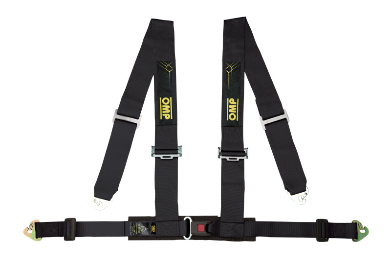 OMP 4 POINTS ECE HARNESS - RACING 4M ECE 2208 BLACK