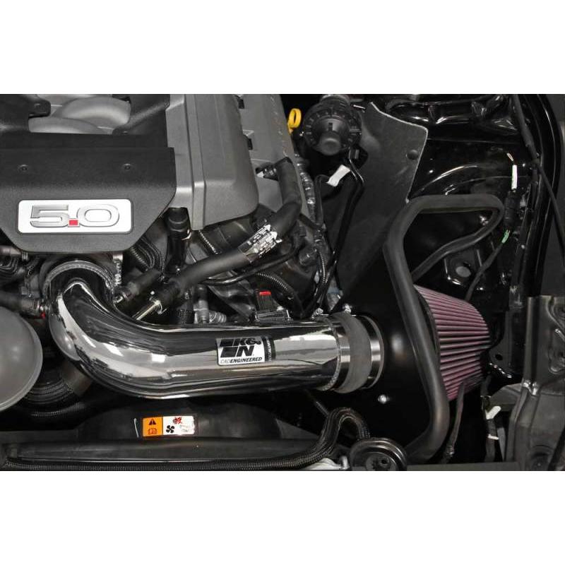 K&N 2015 Ford Mustang GT 5.0L V8 Typhoon Intake Kit