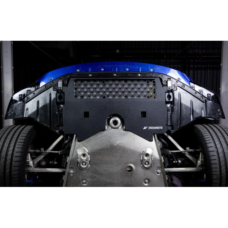 Mishimoto 2021+ BMW G80 M3 Skid Plate Engine - Wrinkle Black