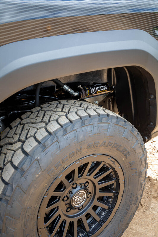 ICON 2024 Toyota Tacoma 1.25-3in Stage 4 Suspension System - Tubular Overland Rear Coils