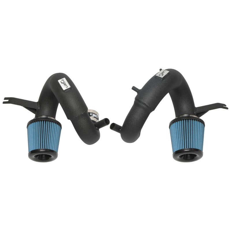 Injen Wrinkle Black Short Ram Air Intake System - 19-21 Genesis G70