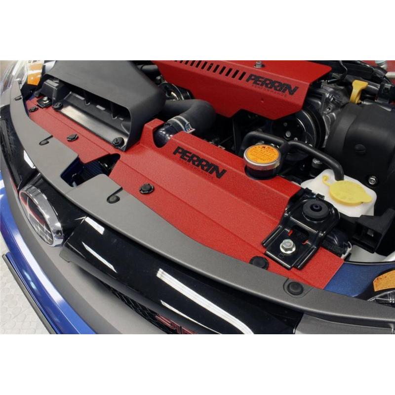 Perrin 08-11 Subaru STi / WRX Red Radiator Shroud