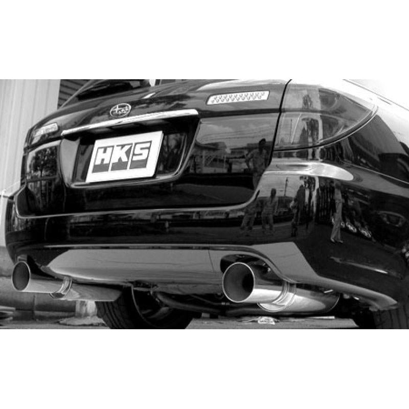 HKS 05-07 Subaru Legacy GT Silent Hi-Power Dual Exhaust