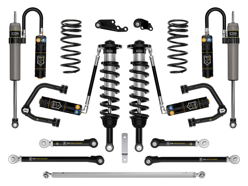 ICON 2024 Lexus GX550 1.25-3in Stage 9 Suspension System CDXS - Tubular