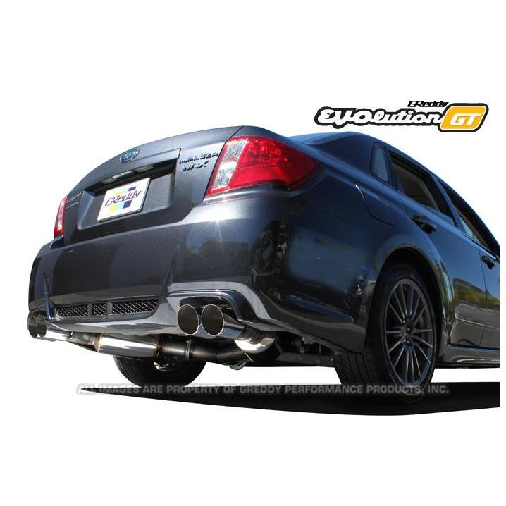 GReddy 11-14 Subaru STI Sedan Evolution GT Exhaust - T1 Motorsports