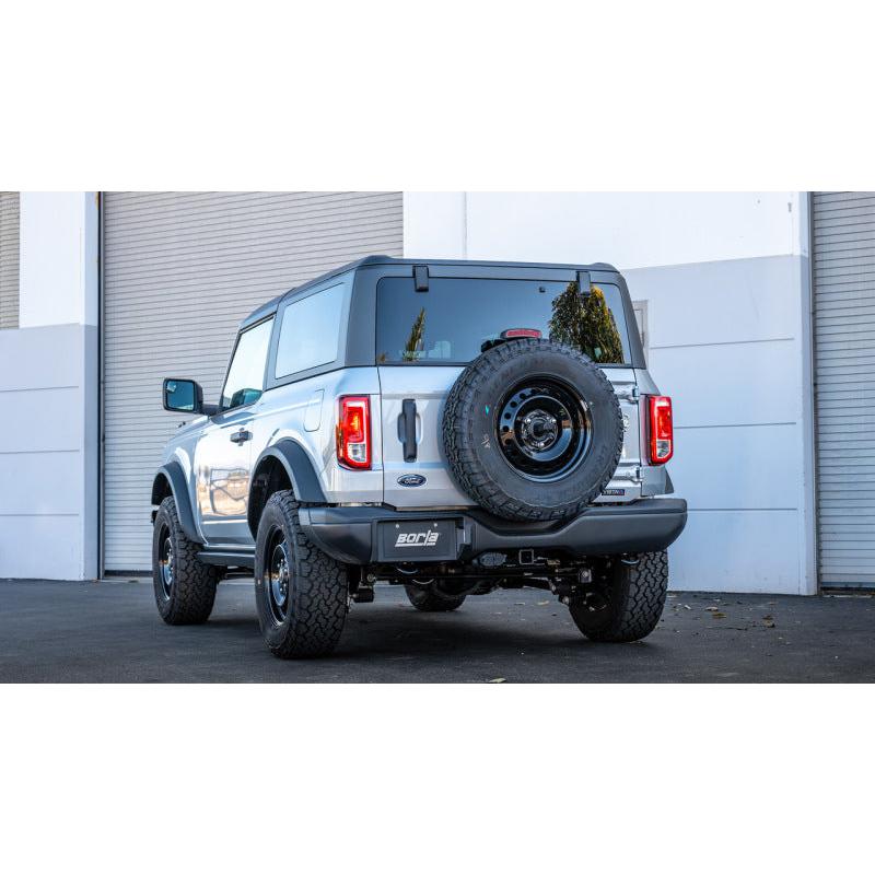 Borla Touring Cat-Back Exhaust - 2021-2025 Ford Bronco 2.7L 2DR/4DR