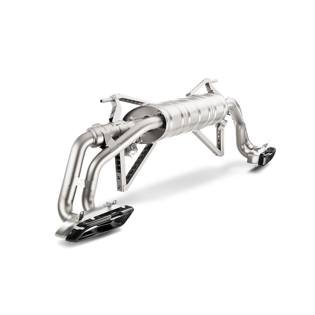Akrapovič Slip-On Line Exhaust (Titanium) - 2016-2018 Audi R8 5.2 FSI