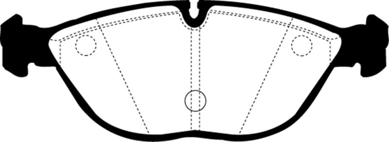 EBC 04-06 Audi TT Quattro 3.2 Yellowstuff Front Brake Pads - T1 Motorsports