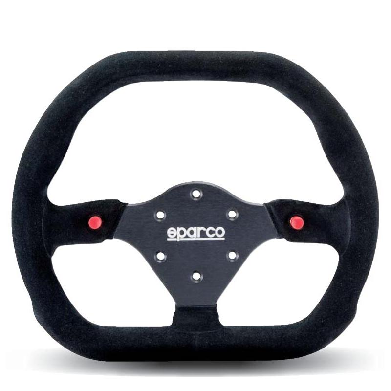Sparco Strwhl 310X260 Suede Black