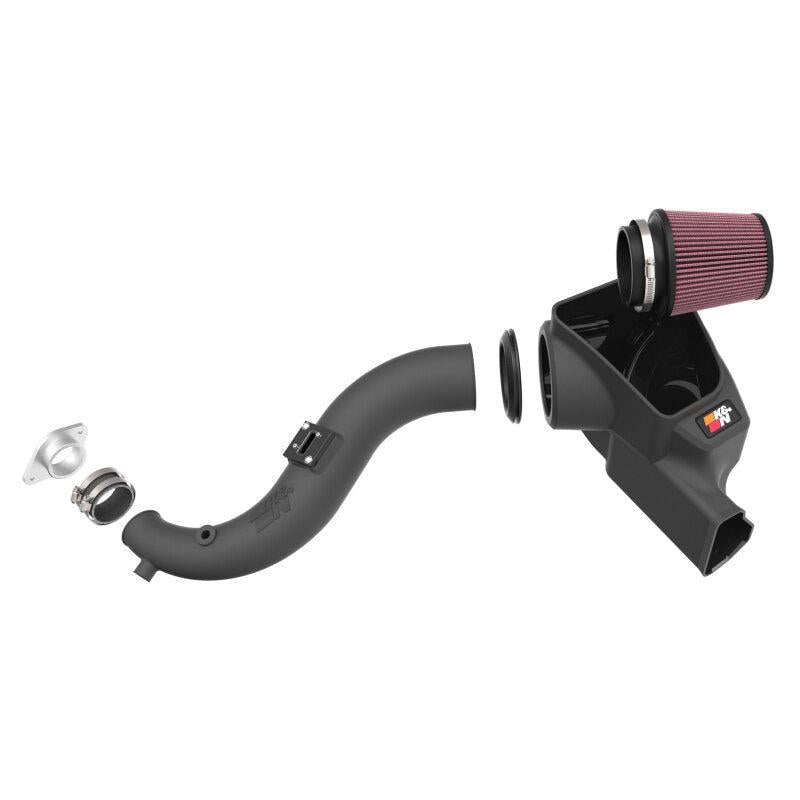 K&N 2024 Ford Mustang Ecoboost L4-2.3L F/L Turbo Aircharger - Cold Air Intake System