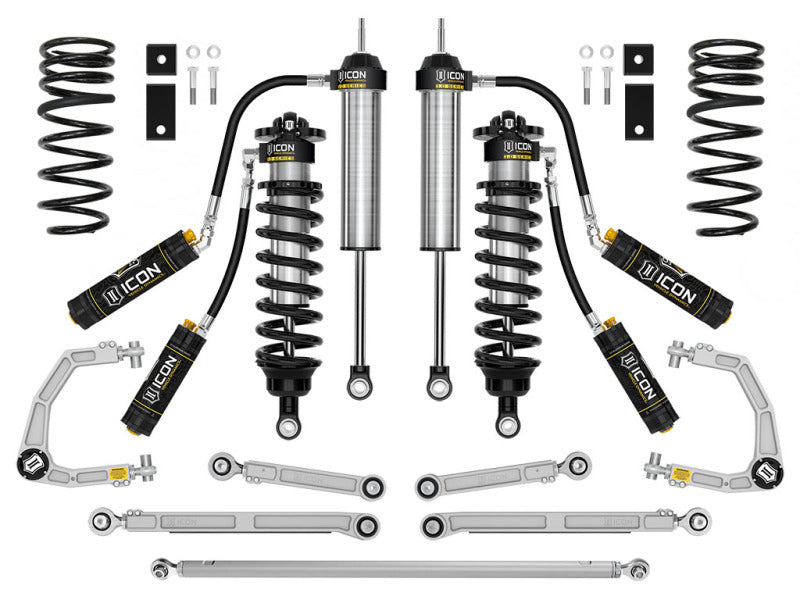 ICON 23-24 Toyota Sequoia 3-4.25in Stage 2 3.0 Suspension System - Billet