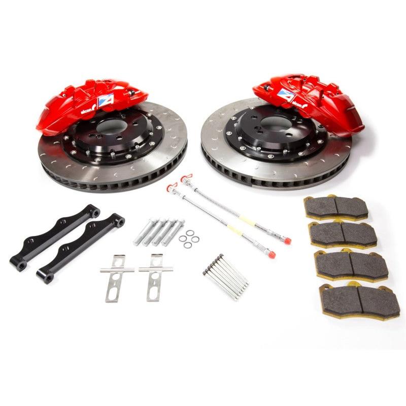 Alcon 2015+ BMW M3 F80 380x32mm Red 4 Piston Rear Brake Upgrade Kit - T1 Motorsports