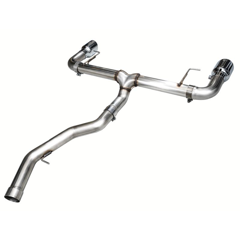 AWE 19-23 BMW 330i / 21-23 BMW 430i Base G2X Track Edition Axle Back Exhaust - Chrome Silver