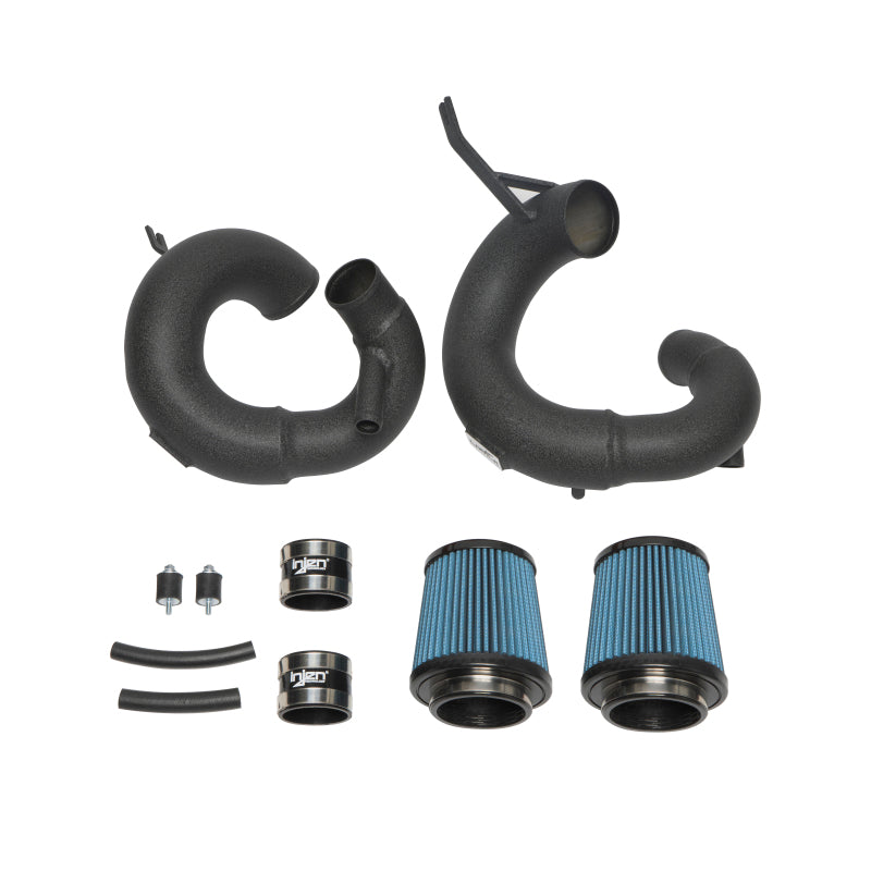 Injen Wrinkle Black Short Ram Air Intake System - 19-21 Genesis G70