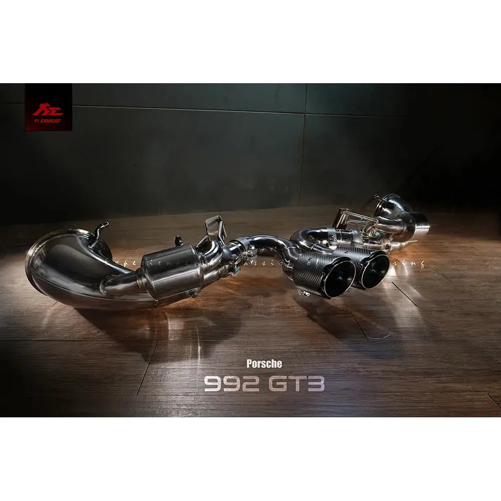 Fi Exhaust Full Exhaust System for 2021+ Porsche 992.1 GT3/RS