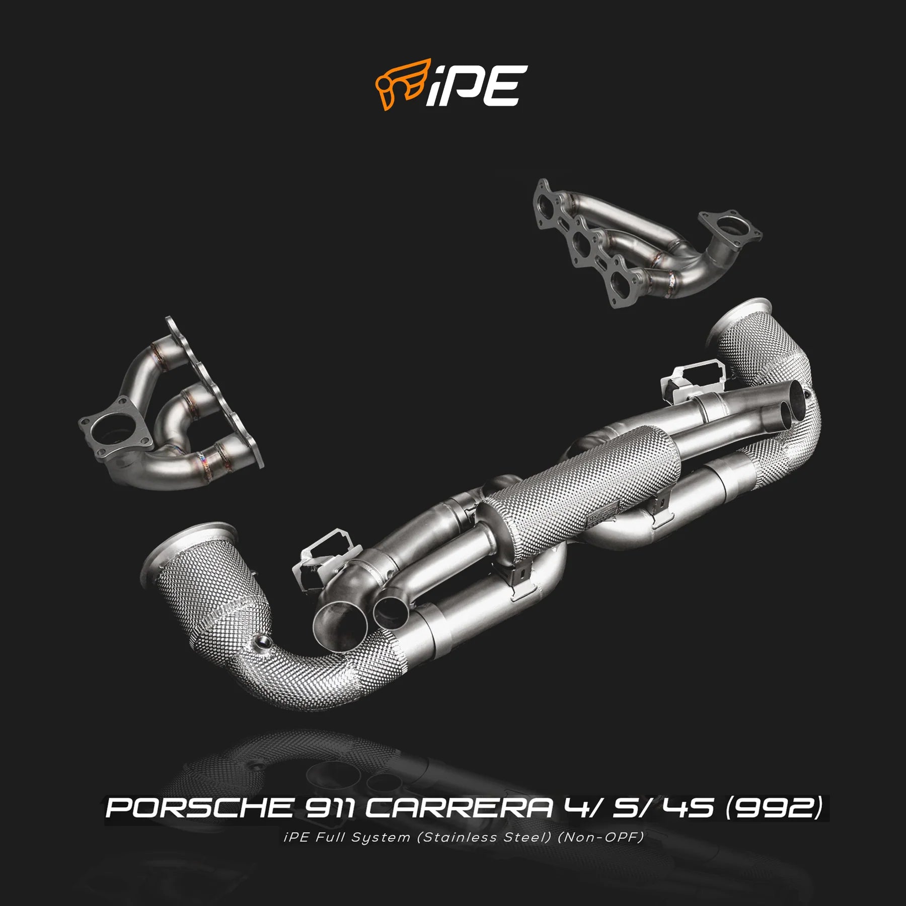 iPE Full Exhaust System for 2019-2025 Porsche 992 Carrera/Carrera S/Carrera GTS/Carrera 4/Carrera 4S/Daker