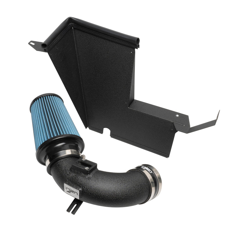 Injen Wrinkle Black Short Ram Air Intake System - 21-22 Toyota Supra