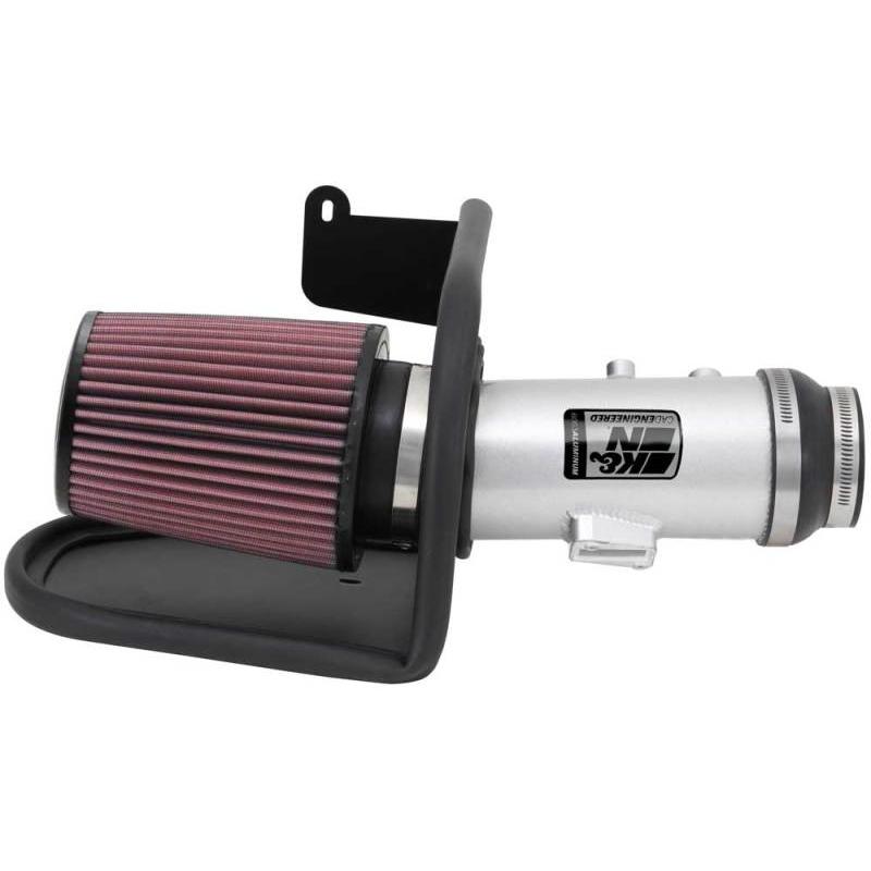 K&N 13-14 Honda Accord 3.5L V6 69 Series Typhoon Air Intake System - Silver Cold Air Intake Kit