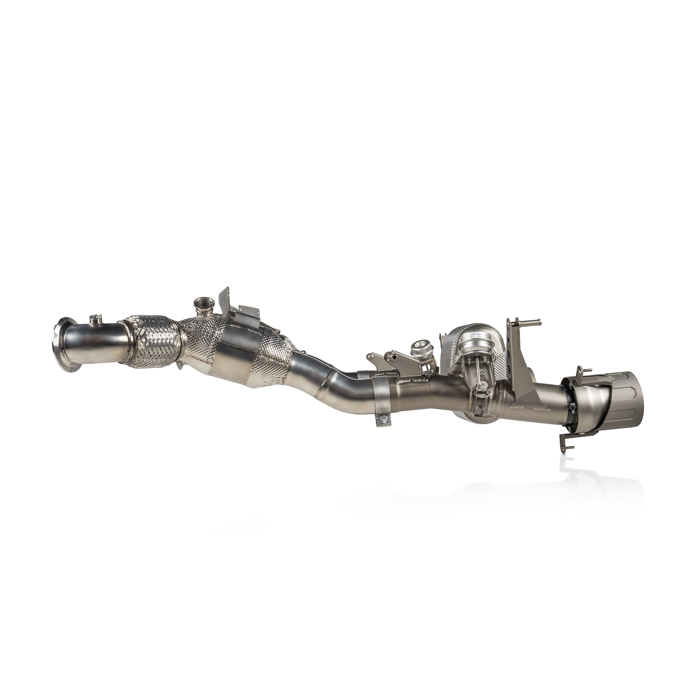 Akrapovič Evolution Line Catback Exhaust (Titanium) - 2020+ Ferrari F8 Tributo/Spider - T1 Motorsports