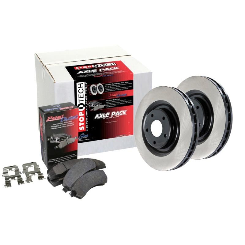 Centric OE Coated Front Brake Kit (2 Wheel) - T1 Motorsports