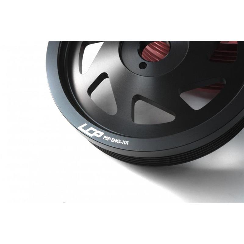 Perrin 13 Subaru BRZ / 13 Scion FR-S / 12-13 Subaru Impreza Crank Pulley - Black
