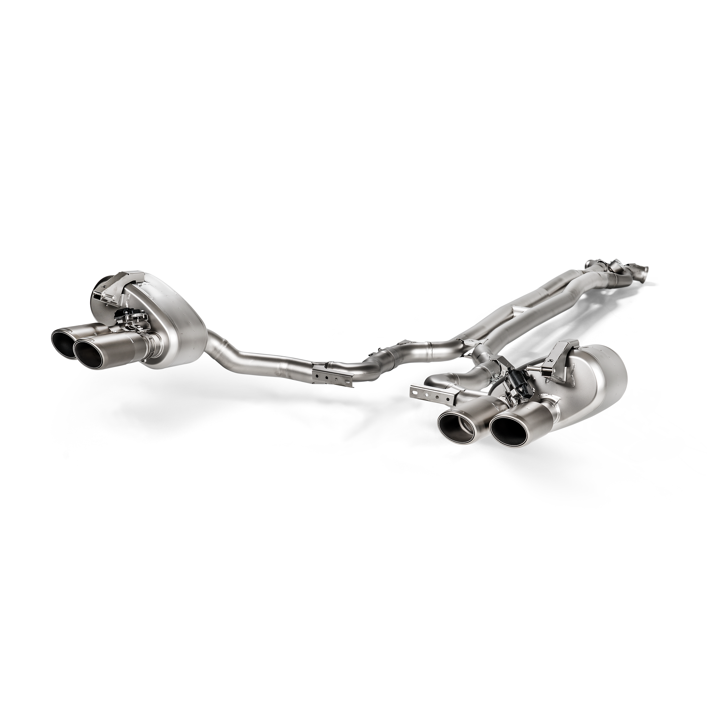 Akrapovič Evolution Line Catback Exhaust (Titanium) - 2017-2024 Porsche Panamera Turbo