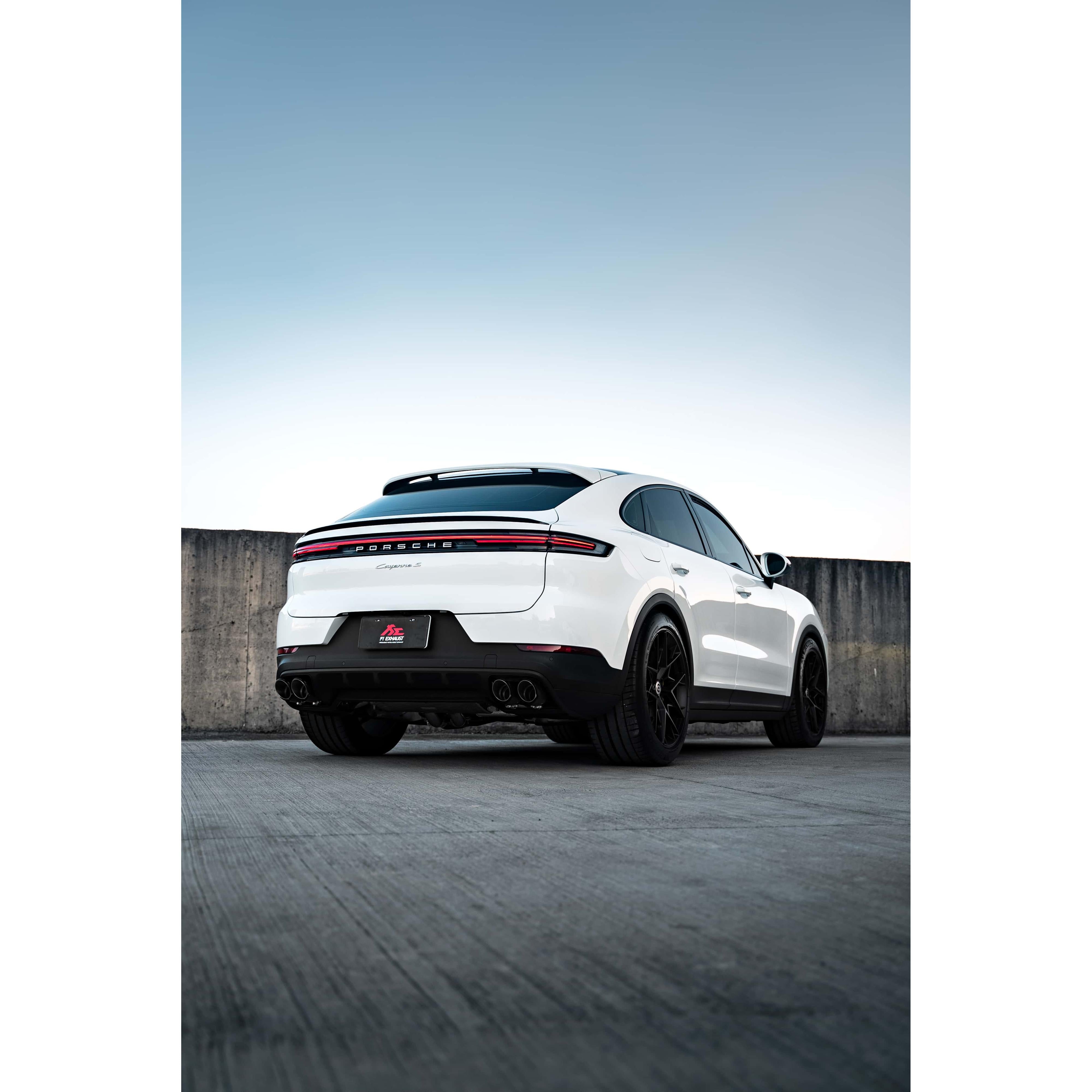 Fi Exhaust Full Exhaust System for 2023+ Porsche Cayenne S 4.0TT