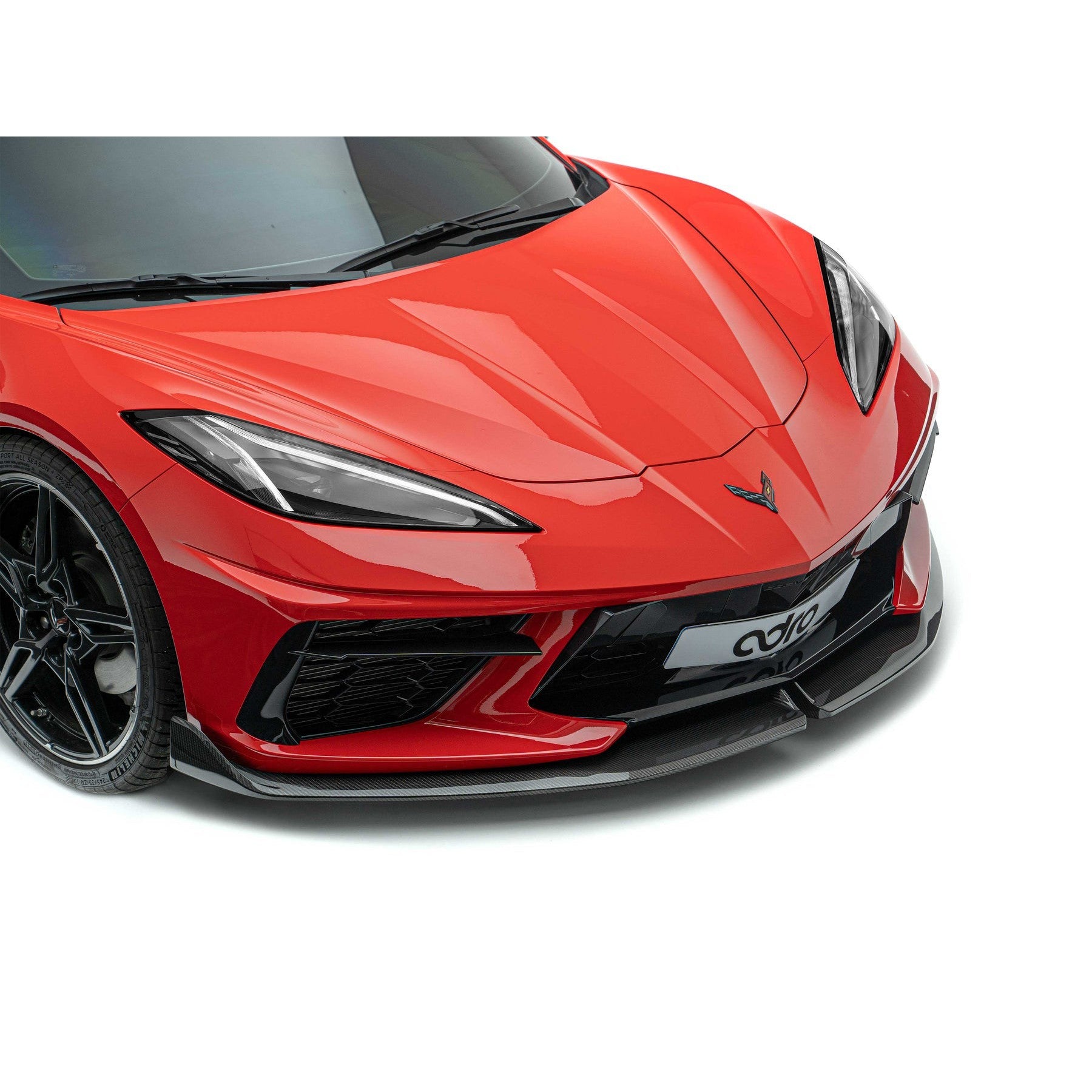 ADRO Chevrolet Corvette C8 Carbon Fiber Front Lip