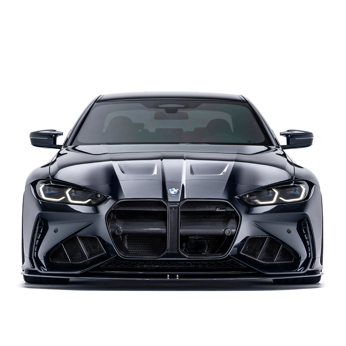 ADRO BMW G8X M3/M4 Front Bumper Carbon Fiber Grille & Duct Vents