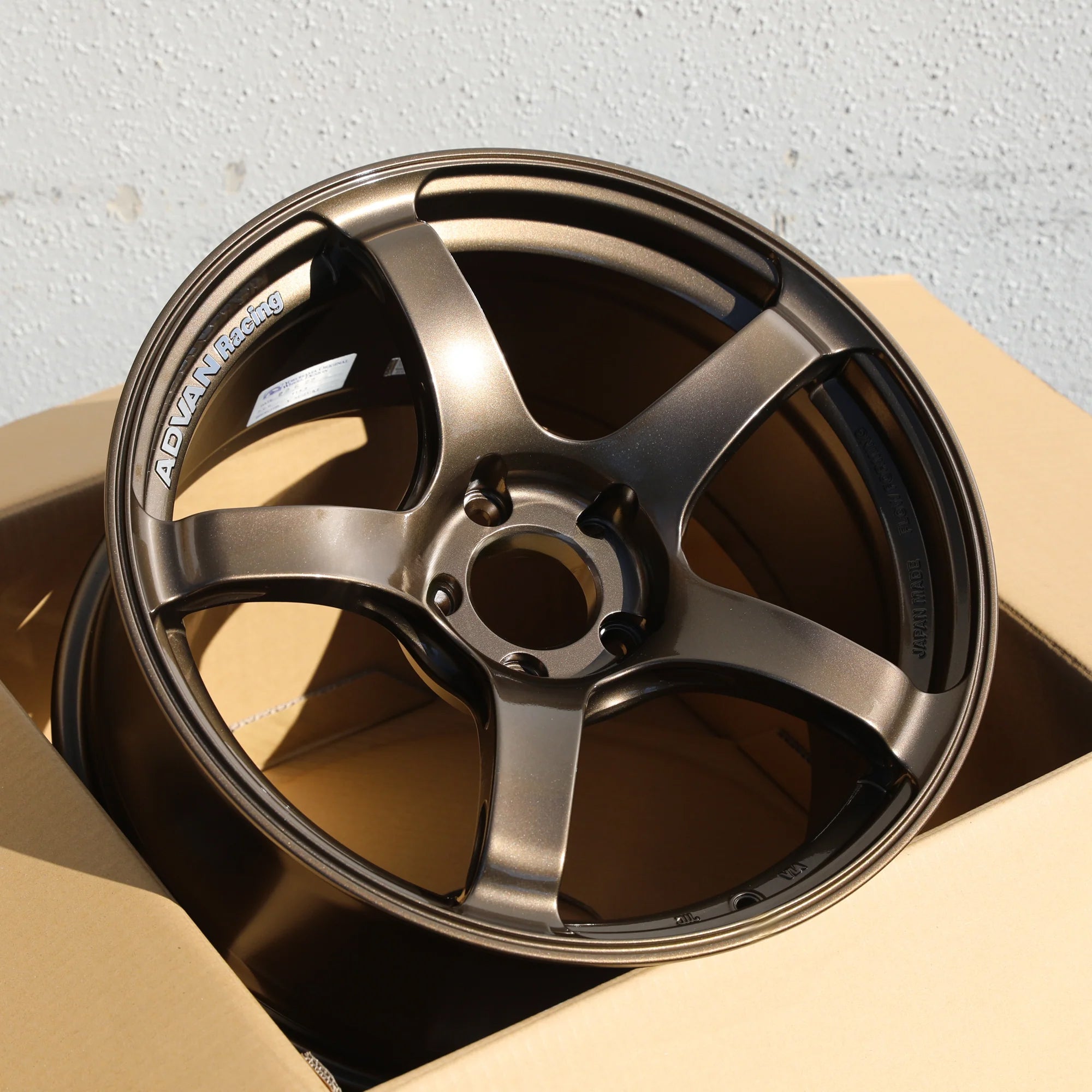 Yokohama Wheel ADVAN Racing TC-4 - 17x9.5 / 5x114.3 / +50 - Umber Bronze Metallic & Ring (AP1/AP2 S2000)